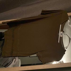 Olive green t-shirt